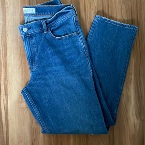 Abercrombie 90s Straight Low Rise Curve Love size 12/31